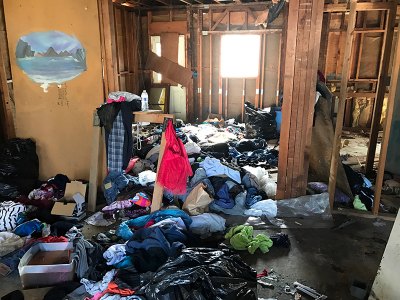 Kings County agencies, officials come together to combat homelessness and despair Another homeless site in Hanford where the homeless encamped.